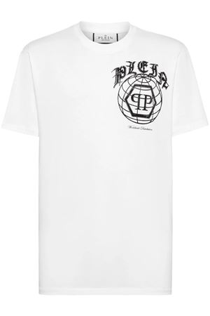 White cotton T-shirt PHILIPP PLEIN | FADCMTK7338PJY002N01